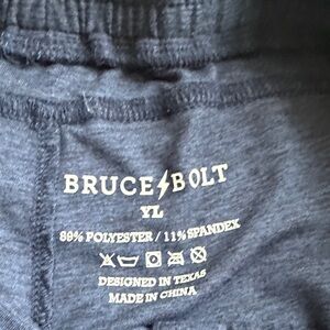 Bruce Bolt youth large boys Navy shorts